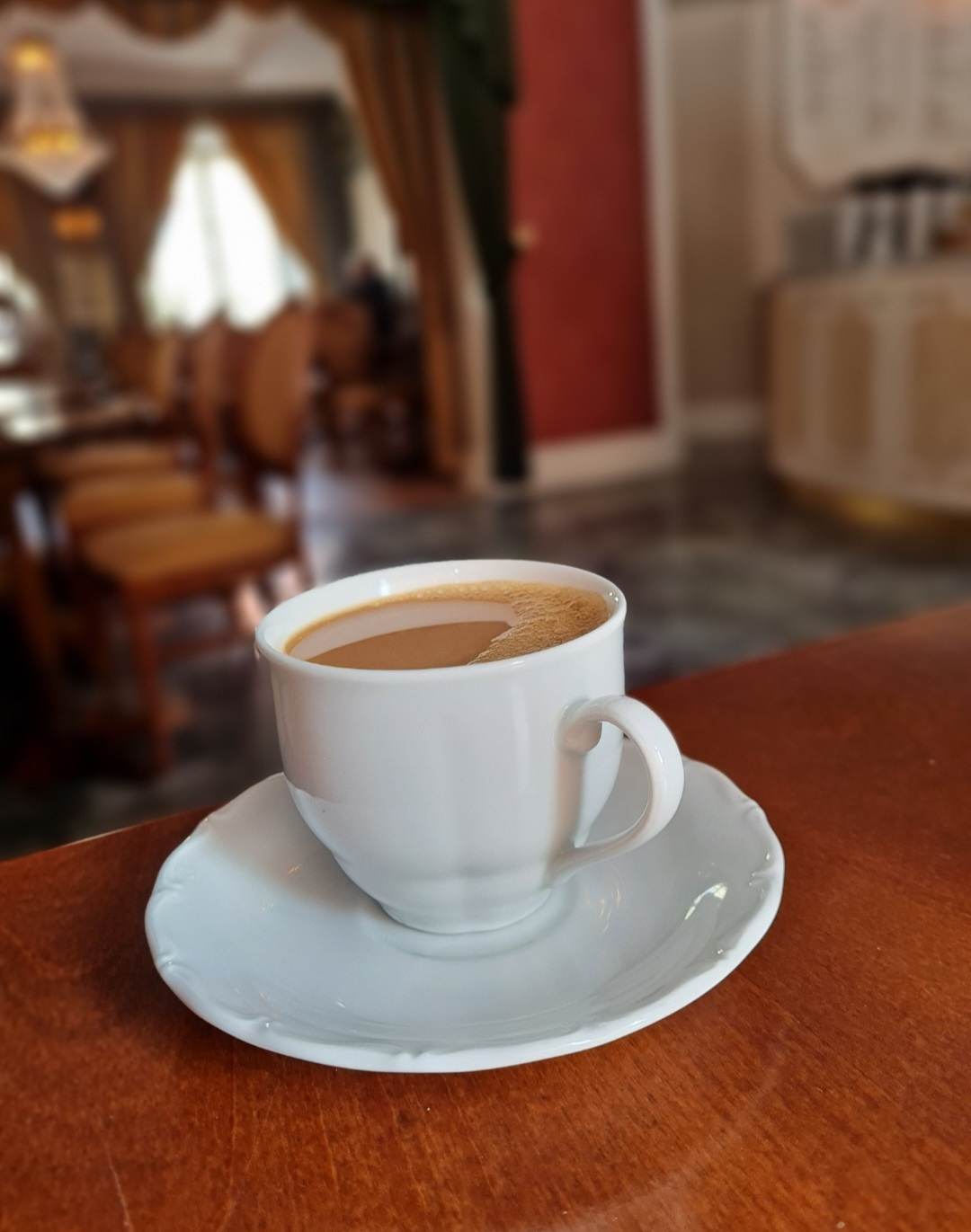 Riktig god kaffe som jag misstänker kommer från Lindvalls kaffe, men jag är ej säker. Är det någon som vet bättre får ni gärna kommenterar