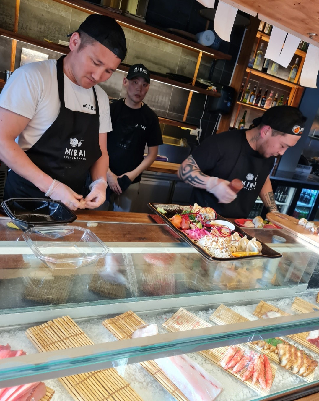 Sushi restaurangen Mirai i Uppsala