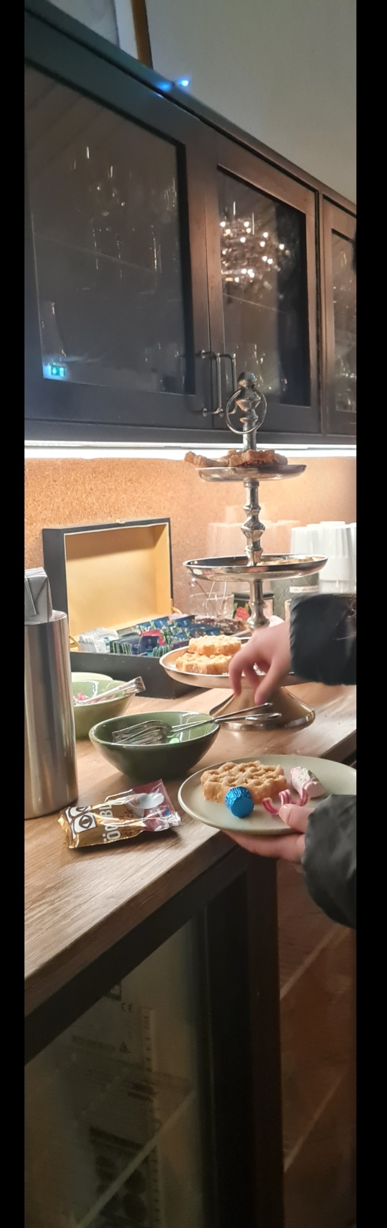 Det fanns så klart lite fika som kakor och godis.