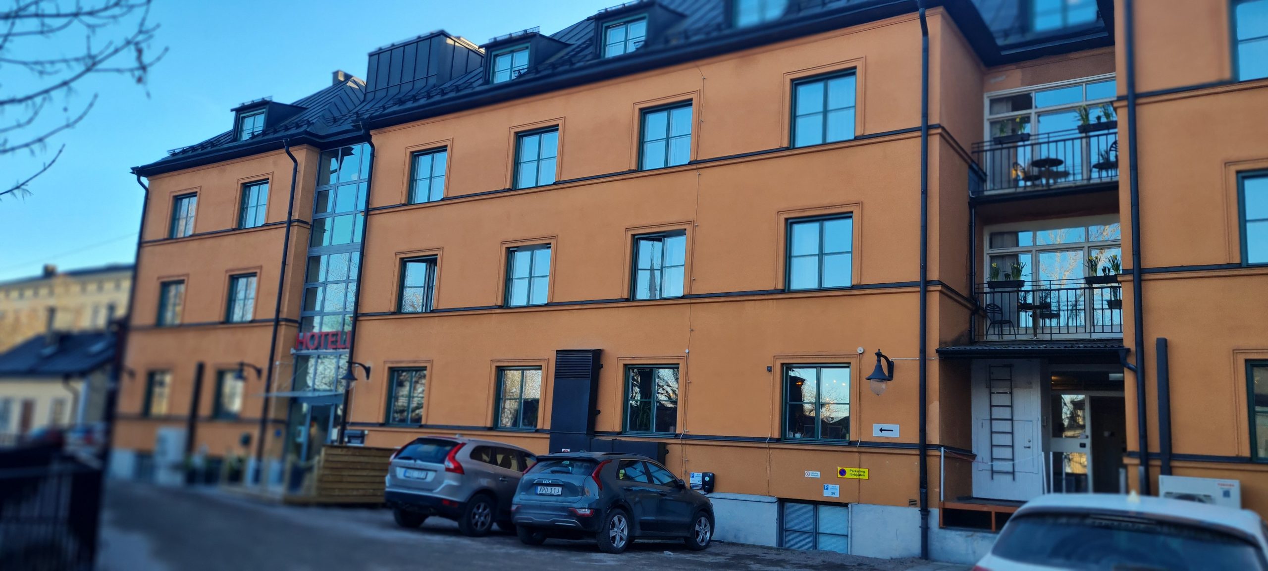 Här ser ni Akademihotellet i Uppsala