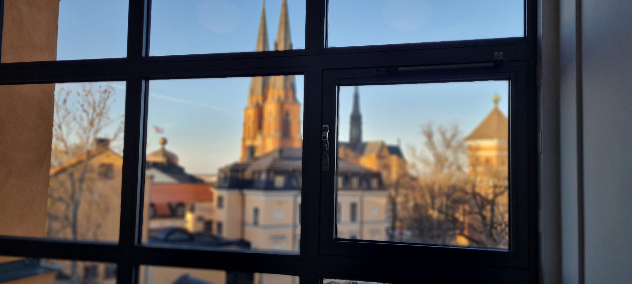 Åter har vi den vackra utsikten från hotellrummet